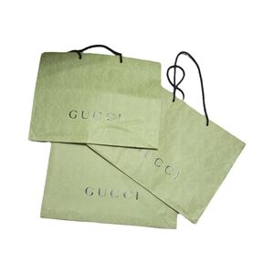 Gucci Green paper bag
